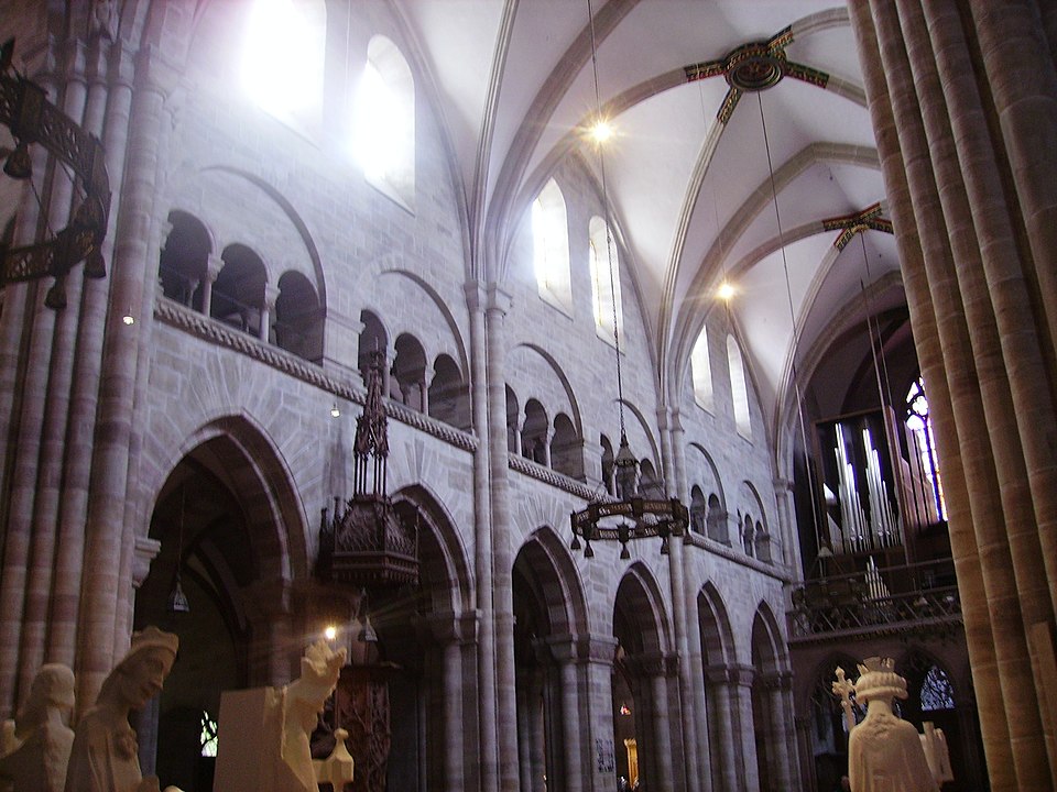Langhaus Blick nach Südwesten