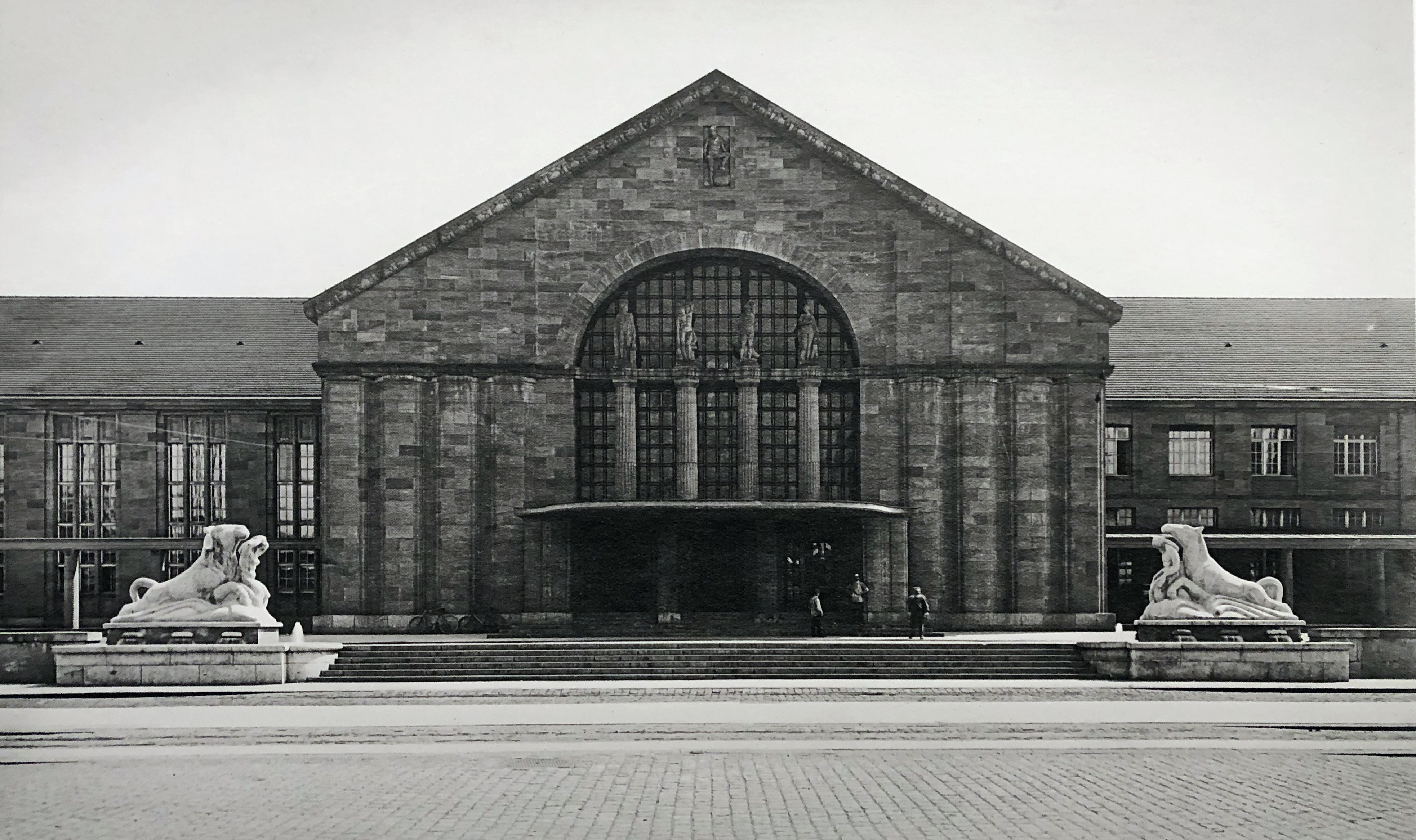 Badischer Bahnhof, 1913 Badischer Bahnhof, 1913